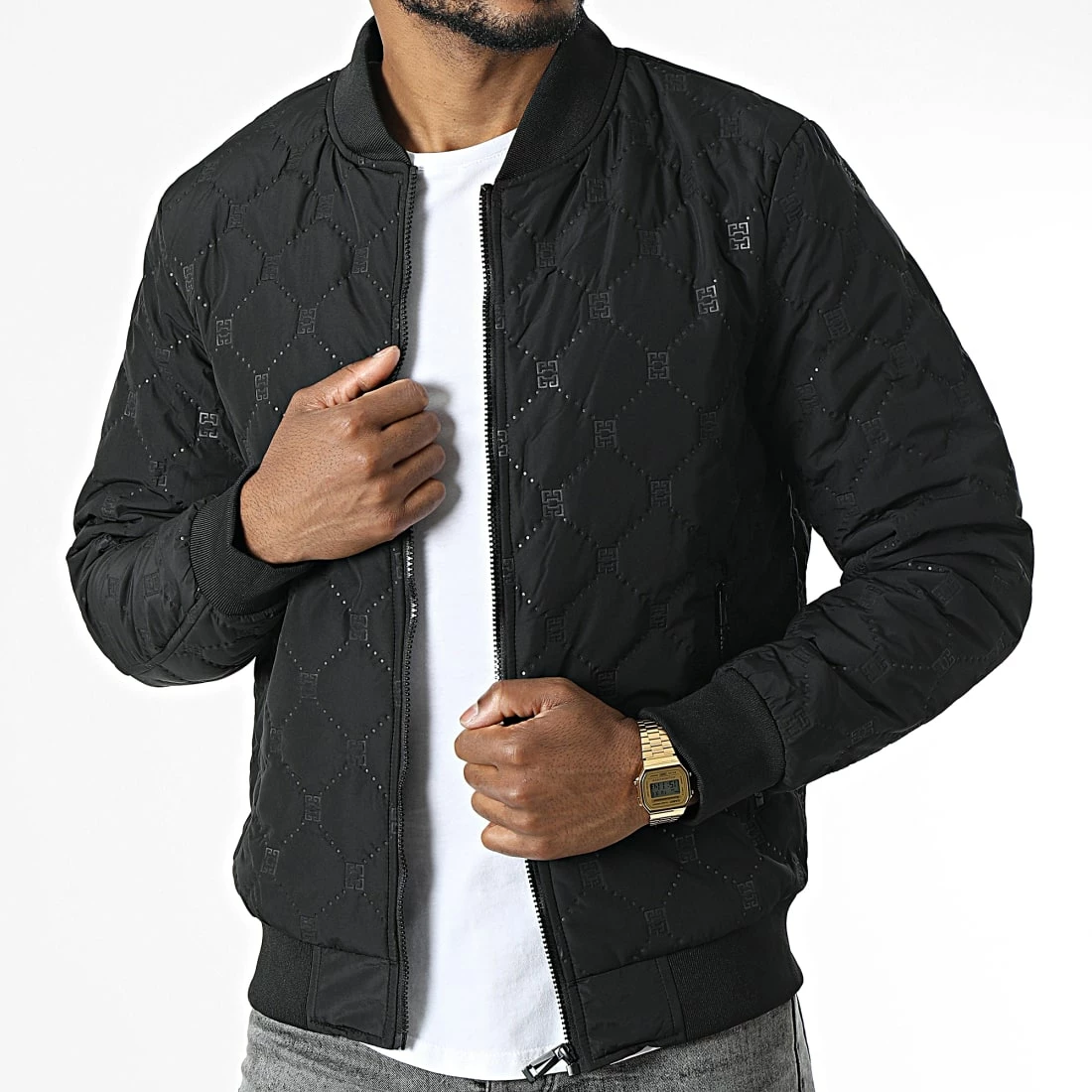 Nouveau 😉 Veste Bomber T3A51 Noir de Uniplay 🔥 3 Nouveau 😉 Veste Bomber T3A51 Noir de Uniplay 🔥