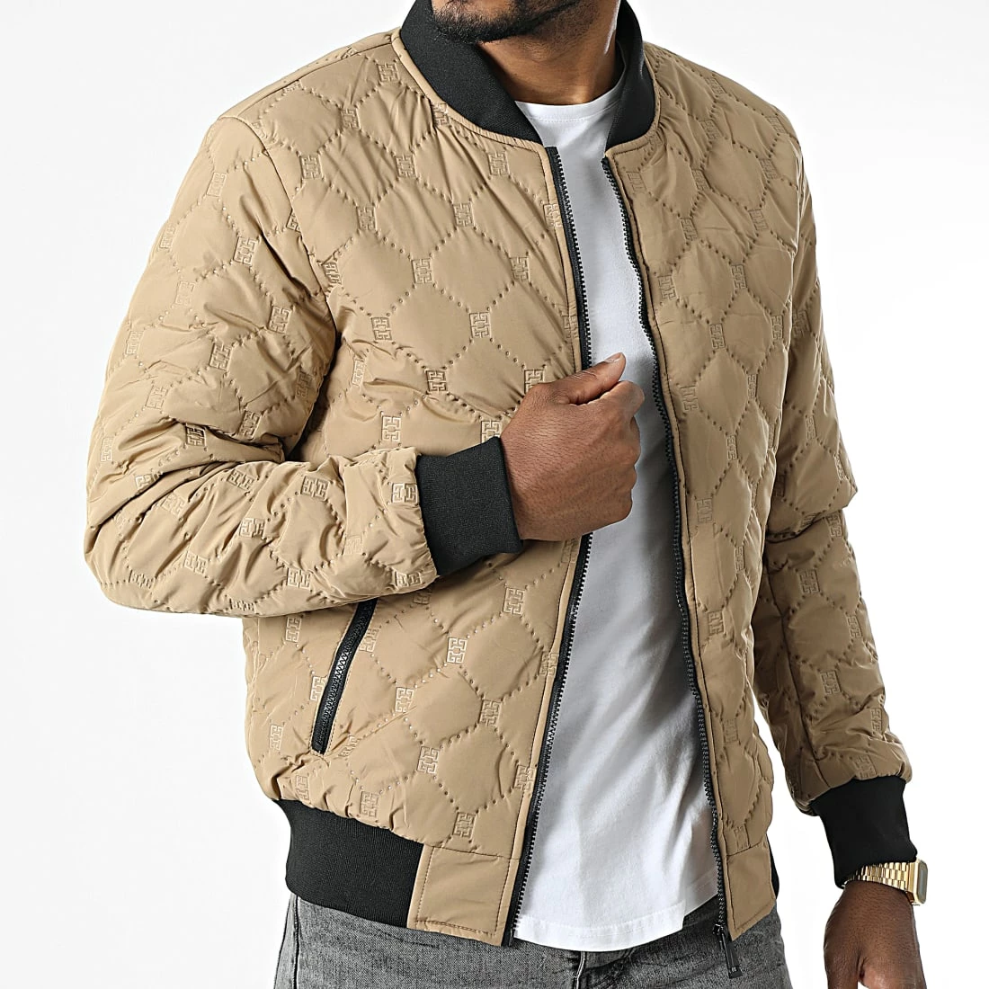 Offres ⭐ Veste Bomber T3A51 Camel de Uniplay 😍 5 Offres ⭐ Veste Bomber T3A51 Camel de Uniplay 😍 – Image 3