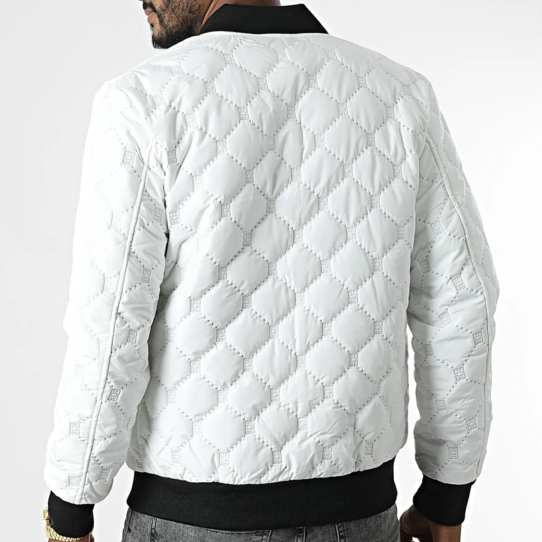 Meilleur prix 👍 Veste Bomber T3A51 Blanc de Uniplay 👍 6 Meilleur prix 👍 Veste Bomber T3A51 Blanc de Uniplay 👍 – Image 4