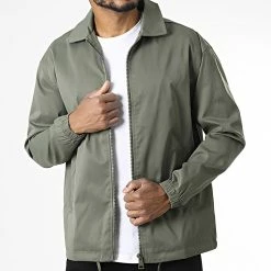 Meilleur prix 🎁 Veste Zippée T970 Vert Kaki de Uniplay 🥰