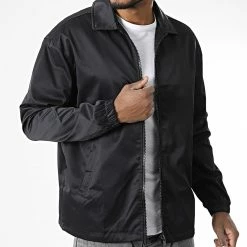 Le moins cher ❤️ Veste Zippée T970 Noir de Uniplay ⭐ -Uniplay Soldes uniplay 338773 UP T970 BLACK 20220926T155912 03