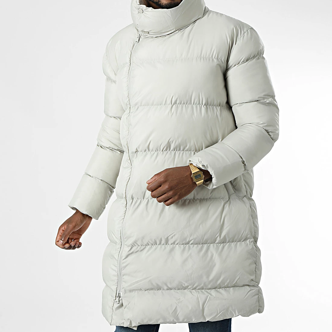 Nouveau 😉 Doudoune Longue VS-J10 Beige de Uniplay 😍 3 Nouveau 😉 Doudoune Longue VS-J10 Beige de Uniplay 😍