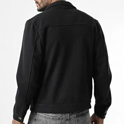 Tout neuf ⌛ Surchemise SH-51 Noir de Uniplay ❤️ -Uniplay Soldes uniplay 338804 SH 51 BLACK 20220926T155805 04