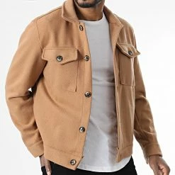 Tout neuf 🤩 Surchemise SH-51 Camel de Uniplay ⌛ -Uniplay Soldes uniplay 338805 SH 51 CAMEL 20220923T155738 03