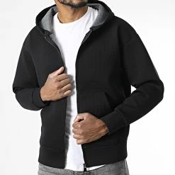 Top 10 😀 Veste Zippée Capuche UY903 Noir de Uniplay 🔔