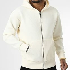 Les meilleures critiques de 🎉 Veste Zippée Capuche UY903 Beige Clair de Uniplay 🌟 -Uniplay Soldes uniplay 338811 UY903 CREAM 20220923T155152 03