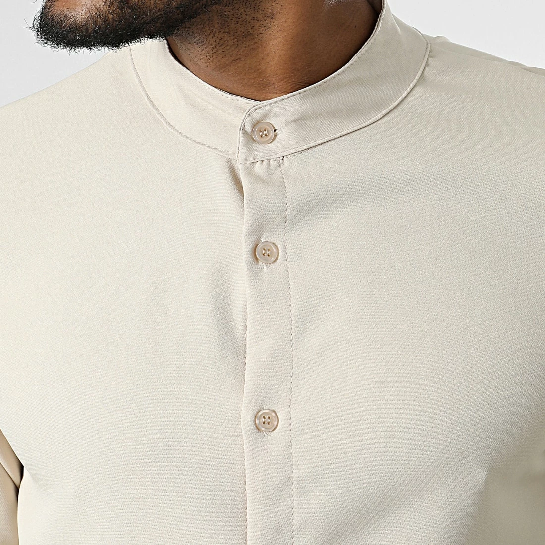 Meilleure vente 🔥 Chemise Manches Longues C150 Beige de Uniplay 🧨 4 Meilleure vente 🔥 Chemise Manches Longues C150 Beige de Uniplay 🧨 – Image 2