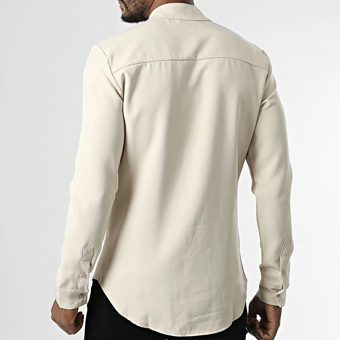 Meilleure vente 🔥 Chemise Manches Longues C150 Beige de Uniplay 🧨 6 Meilleure vente 🔥 Chemise Manches Longues C150 Beige de Uniplay 🧨 – Image 4