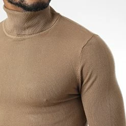 Nouveau 🧨 Pull Col Roulé CR-088 Camel de Uniplay ❤️ -Uniplay Soldes uniplay 338836 CR 088 CAMEL 20220927T150618 02