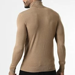 Nouveau 🧨 Pull Col Roulé CR-088 Camel de Uniplay ❤️ -Uniplay Soldes uniplay 338836 CR 088 CAMEL 20220927T150622 04