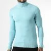 Acheter 🥰 Pull Col Roulé CR-088 Bleu Turquoise Clair de Uniplay 🔥 -Uniplay Soldes uniplay 338838 CR 088 POWDER BLEU 20220927T150634 01