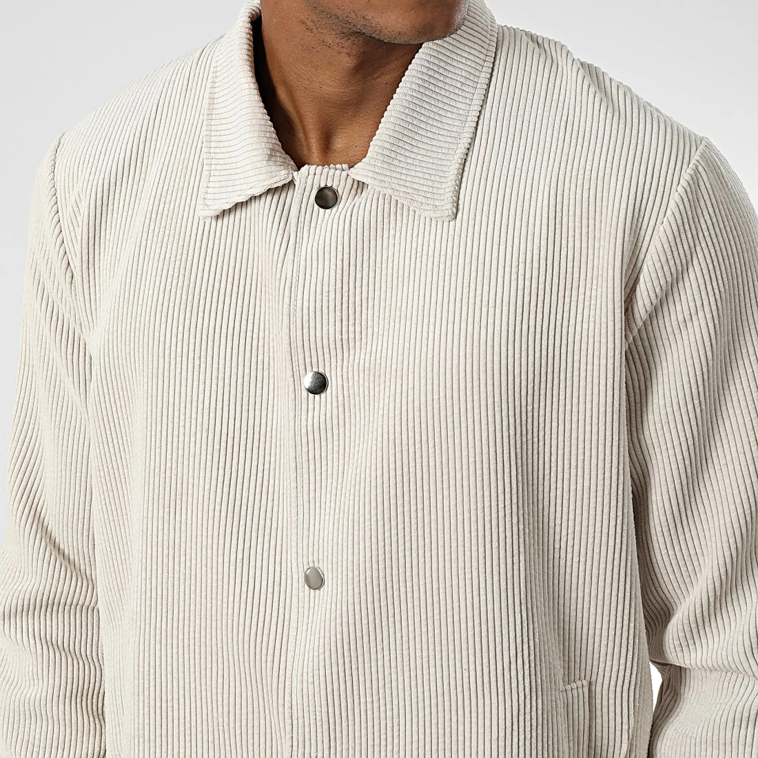 De gros 🧨 Surchemise 22029 Beige de Uniplay 🔥 4 De gros 🧨 Surchemise 22029 Beige de Uniplay 🔥 – Image 2