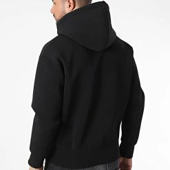 Promo 🔥 Veste Zippée Capuche UY912 Noir de Uniplay 🥰 -Uniplay Soldes uniplay 338871 UY912 BLACK 20220926T152556 04