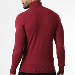 Acheter 🌟 Pull Col Roulé CR-088 Bordeaux de Uniplay 🌟 -Uniplay Soldes uniplay 338879 CR 088 BORDEAUX 20220927T150723 04