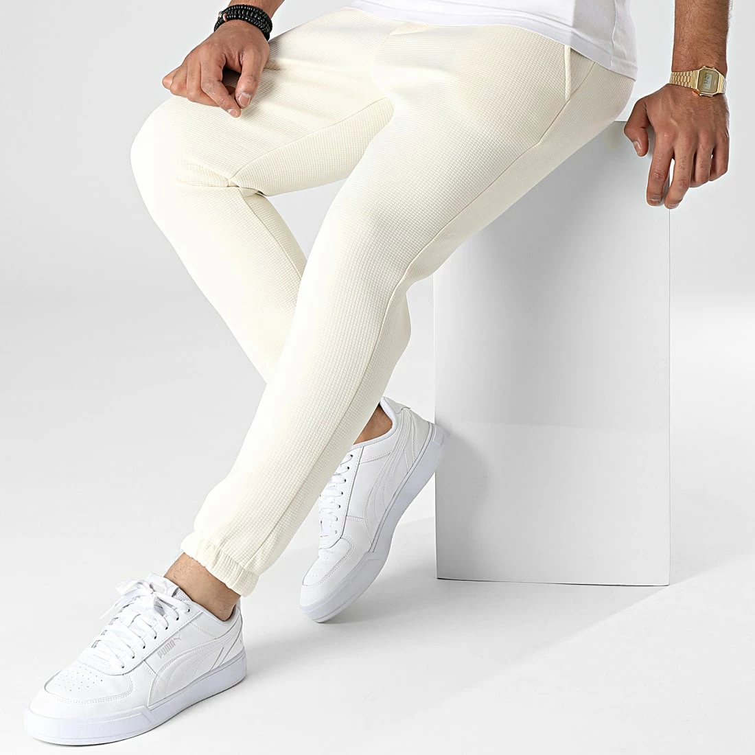 Grosses soldes 🔔 Pantalon Jogging UPP72 Beige de Uniplay 🎁 5 Grosses soldes 🔔 Pantalon Jogging UPP72 Beige de Uniplay 🎁 – Image 3