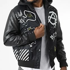 Acheter 🌟 Veste Capuche T3A69 Noir de Uniplay ⌛ -Uniplay Soldes uniplay 338947 UP T3A69 BLACK 20220927T151944 03