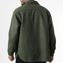 Meilleure affaire ✨ Surchemise T969 Vert Kaki de Uniplay 🌟 -Uniplay Soldes uniplay 338949 UP T969 KHAKI 20220927T151305 04