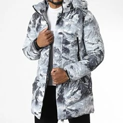 Bon marché 🌟 Parka UP-T9922 Gris de Uniplay 🛒