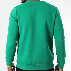 Sortie 🛒 Sweat Crewneck UP-T975 Vert de Uniplay 👏 -Uniplay Soldes uniplay 340970 UP T975 VERT PARAKITE 20221007T144751 04