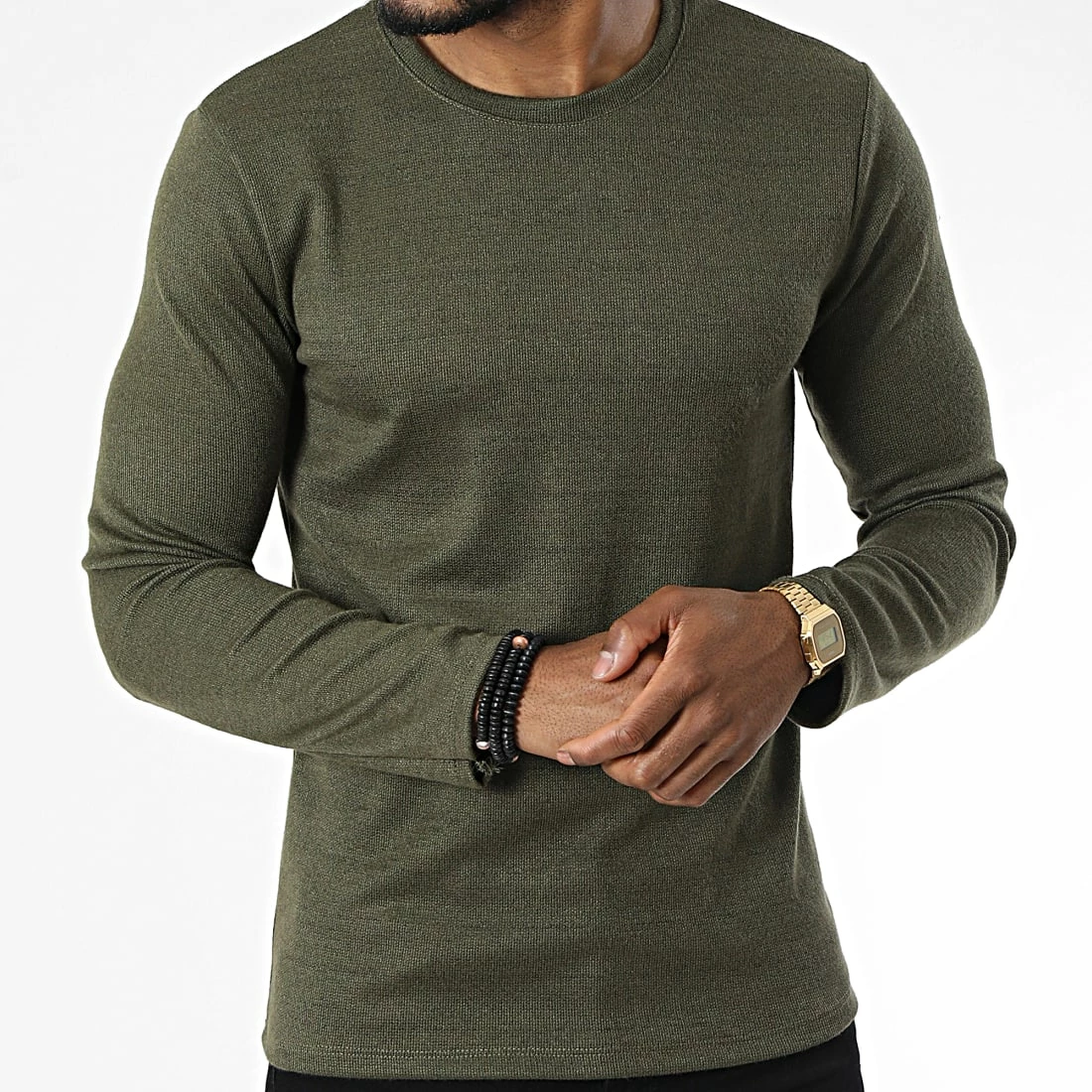 Budget 🎉 Pull SH-61 Vert Kaki de Uniplay 🌟 5 Budget 🎉 Pull SH-61 Vert Kaki de Uniplay 🌟 – Image 3