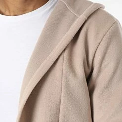 Le moins cher ✨ Gilet Capuche UY926 Beige de Uniplay 🔔 -Uniplay Soldes uniplay 340982 UY926 BEIGE 20221007T144345 02