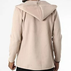 Le moins cher ✨ Gilet Capuche UY926 Beige de Uniplay 🔔 -Uniplay Soldes uniplay 340982 UY926 BEIGE 20221007T144348 04