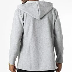 Coupon ✔️ Gilet Capuche UY926 Gris Chiné de Uniplay ✨ -Uniplay Soldes uniplay 340983 UY926 GREY 20221007T145228 04