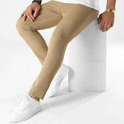 Promo ⭐ Pantalon 22PU45 Beige de Uniplay 😉 -Uniplay Soldes uniplay 341020 22PU45 CAMEL 20221017T150752 03
