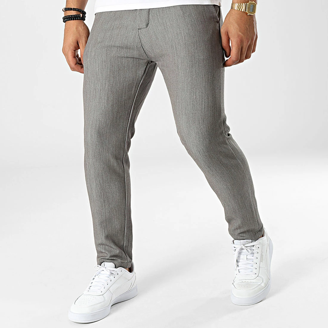 Budget ⭐ Pantalon 22PU45 Gris Chiné de Uniplay 🎁 3 Budget ⭐ Pantalon 22PU45 Gris Chiné de Uniplay 🎁