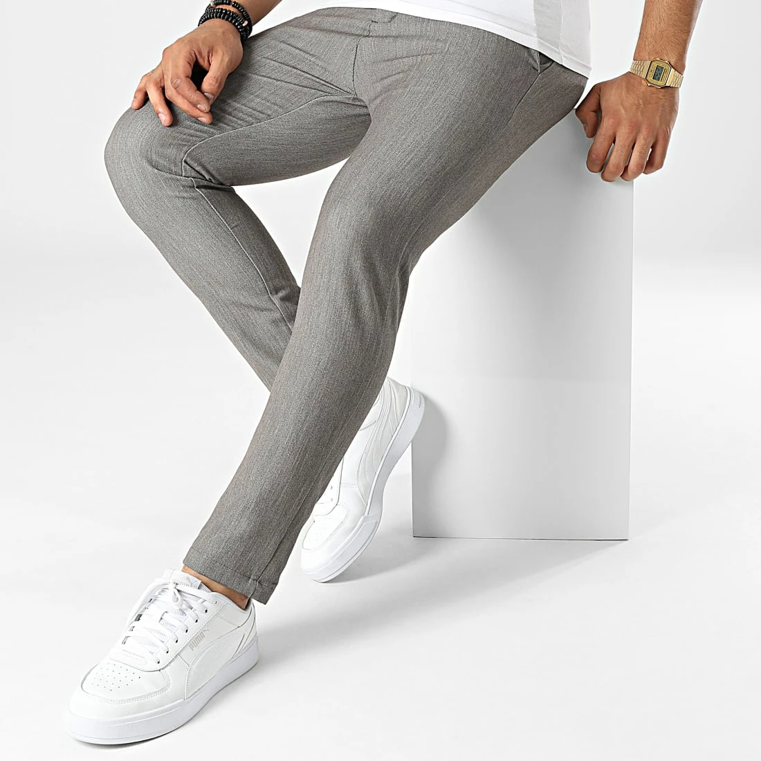 Budget ⭐ Pantalon 22PU45 Gris Chiné de Uniplay 🎁 5 Budget ⭐ Pantalon 22PU45 Gris Chiné de Uniplay 🎁 – Image 3