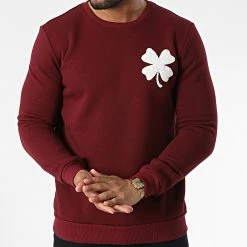 Acheter 😀 Sweat Crewneck T975 Bordeaux de Uniplay 🥰 -Uniplay Soldes uniplay 341024 UP T975 BORDEAUX 20221007T154849 03