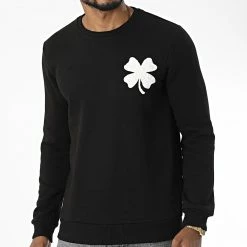 Grosses soldes 😍 Sweat Crewneck T975 Noir de Uniplay 🥰