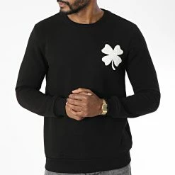 Grosses soldes 😍 Sweat Crewneck T975 Noir de Uniplay 🥰 -Uniplay Soldes uniplay 341025 UP T975 BLACK 20221007T152755 03