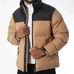 Nouveau 🧨 Doudoune Capuche T9928 Camel de Uniplay 🥰