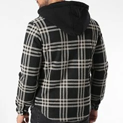 Coupon 💯 Surchemise A Carreaux UP-T3A91 Noir Beige de Uniplay 😉 -Uniplay Soldes uniplay 341077 UP T3A91 BEIGE 20221007T155223 04