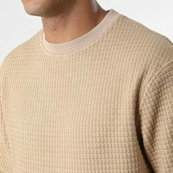 Promo 🧨 Sweat Crewneck OTS-15 Beige de Uniplay 🧨 -Uniplay Soldes uniplay 341080 OTS 15 BEIGE 20221103T121307 02