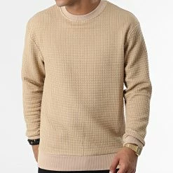 Promo 🧨 Sweat Crewneck OTS-15 Beige de Uniplay 🧨 -Uniplay Soldes uniplay 341080 OTS 15 BEIGE 20221103T121308 03