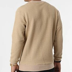 Promo 🧨 Sweat Crewneck OTS-15 Beige de Uniplay 🧨 -Uniplay Soldes uniplay 341080 OTS 15 BEIGE 20221103T121310 04