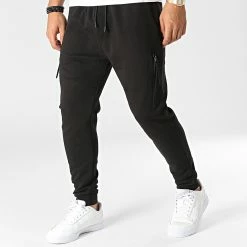 Vente flash 💯 Pantalon Jogging OTB-3 Noir de Uniplay 😉