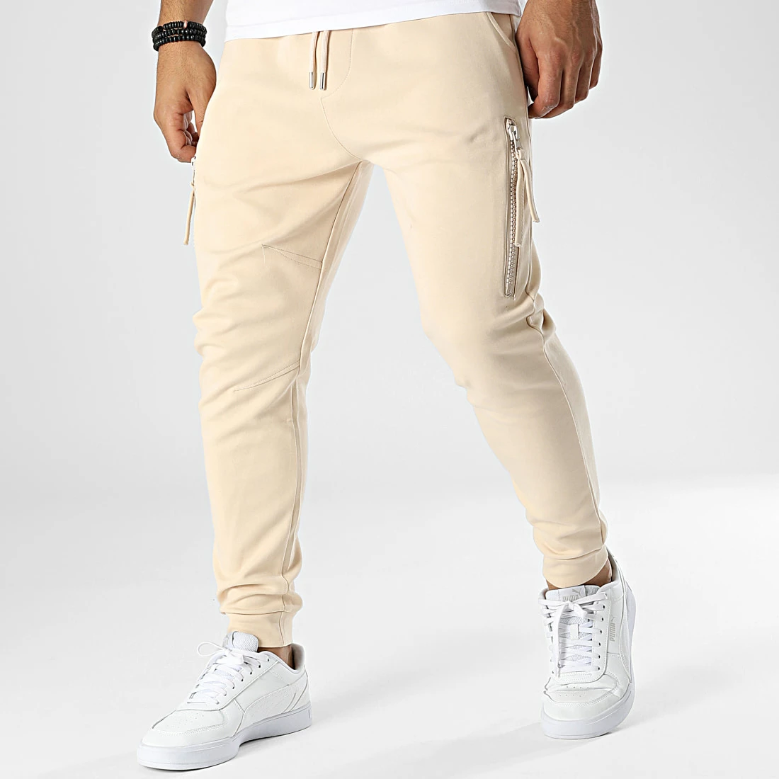 Remise 🔔 Pantalon Jogging OTB-3 Beige de Uniplay 🥰 3 Remise 🔔 Pantalon Jogging OTB-3 Beige de Uniplay 🥰