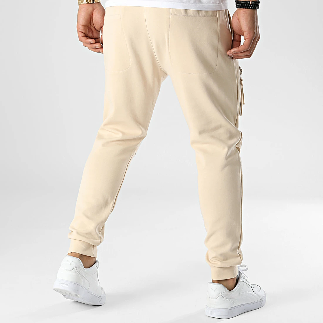 Remise 🔔 Pantalon Jogging OTB-3 Beige de Uniplay 🥰 6 Remise 🔔 Pantalon Jogging OTB-3 Beige de Uniplay 🥰 – Image 4