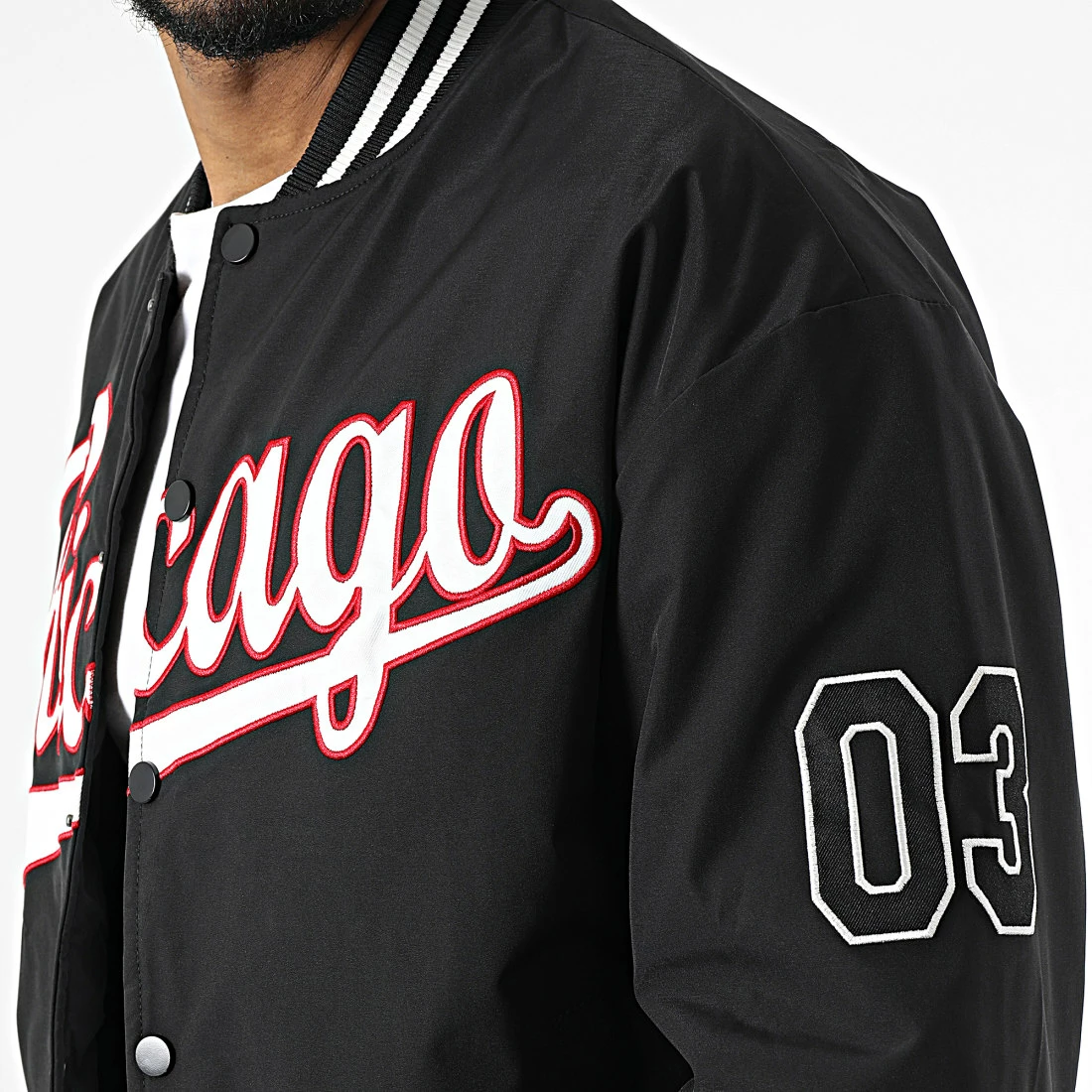 Le moins cher 🔔 Veste Teddy T9329 Noir de Uniplay ✨ 4 Le moins cher 🔔 Veste Teddy T9329 Noir de Uniplay ✨ – Image 2