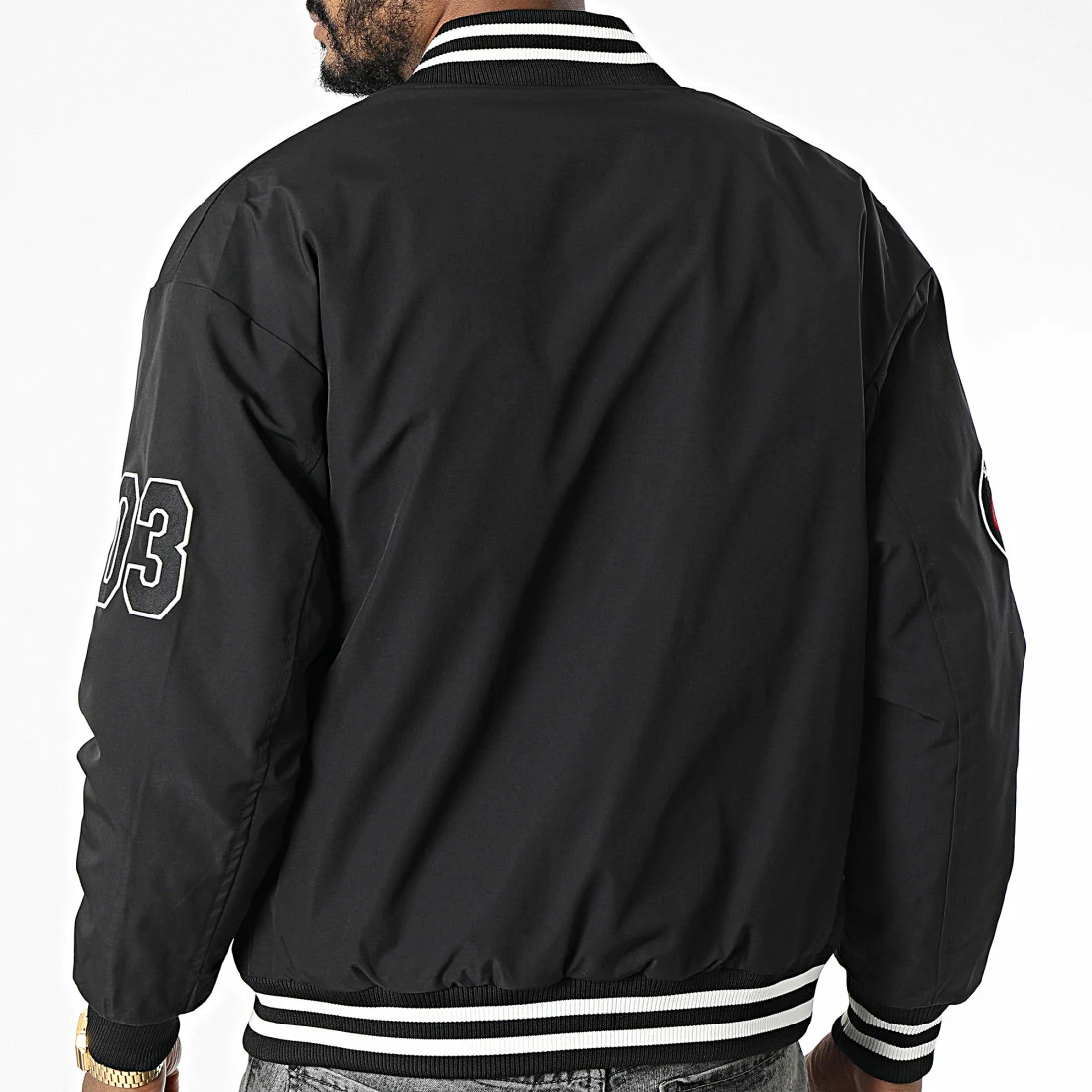 Le moins cher 🔔 Veste Teddy T9329 Noir de Uniplay ✨ 6 Le moins cher 🔔 Veste Teddy T9329 Noir de Uniplay ✨ – Image 4