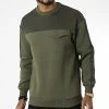 Sortie 🧨 Sweat Crewneck OTS-9 Vert Kaki de Uniplay 🔥 -Uniplay Soldes uniplay 341091 OTS 9 KHAKI 20221007T144029 01
