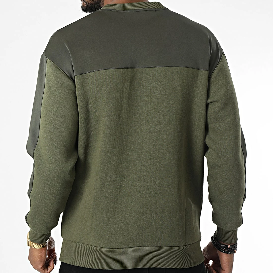 Sortie 🧨 Sweat Crewneck OTS-9 Vert Kaki de Uniplay 🔥 6 Sortie 🧨 Sweat Crewneck OTS-9 Vert Kaki de Uniplay 🔥 – Image 4