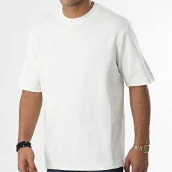 Budget 🎁 Tee 👚 Shirt Oversize Large TOT-3 Blanc Cassé de Uniplay 😀