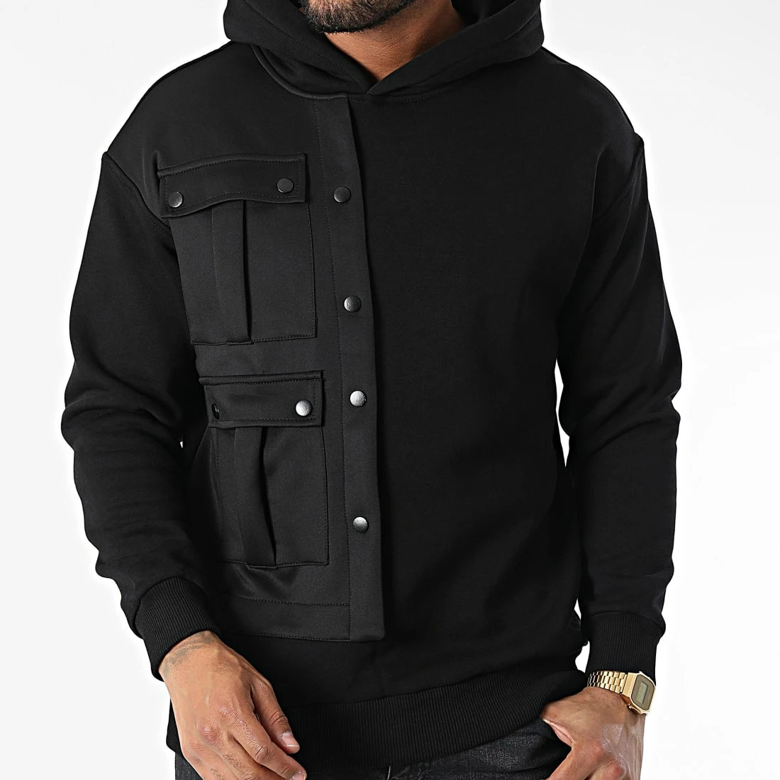 Meilleure vente 🤩 Sweat Capuche OTS-12 Noir de Uniplay 🧨 3 Meilleure vente 🤩 Sweat Capuche OTS-12 Noir de Uniplay 🧨