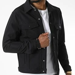 Promo 😉 Surchemise JOT-4 Noir de Uniplay 👍 -Uniplay Soldes uniplay 341155 JOT 4 BLACK 20221007T150807 03