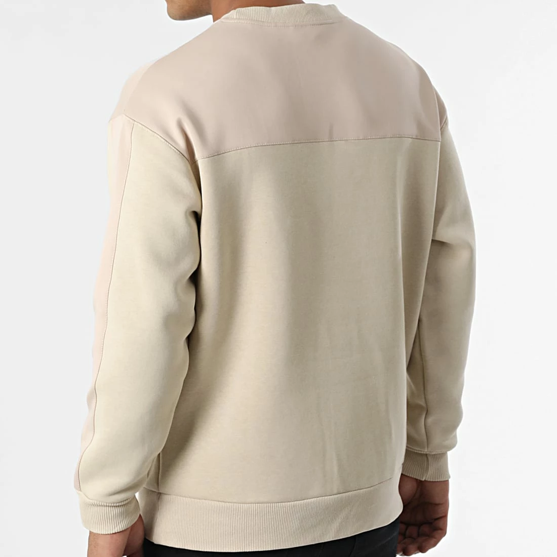 Bon marché 🎁 Sweat Crewneck OTS-9 Beige de Uniplay 😍 6 Bon marché 🎁 Sweat Crewneck OTS-9 Beige de Uniplay 😍 – Image 4