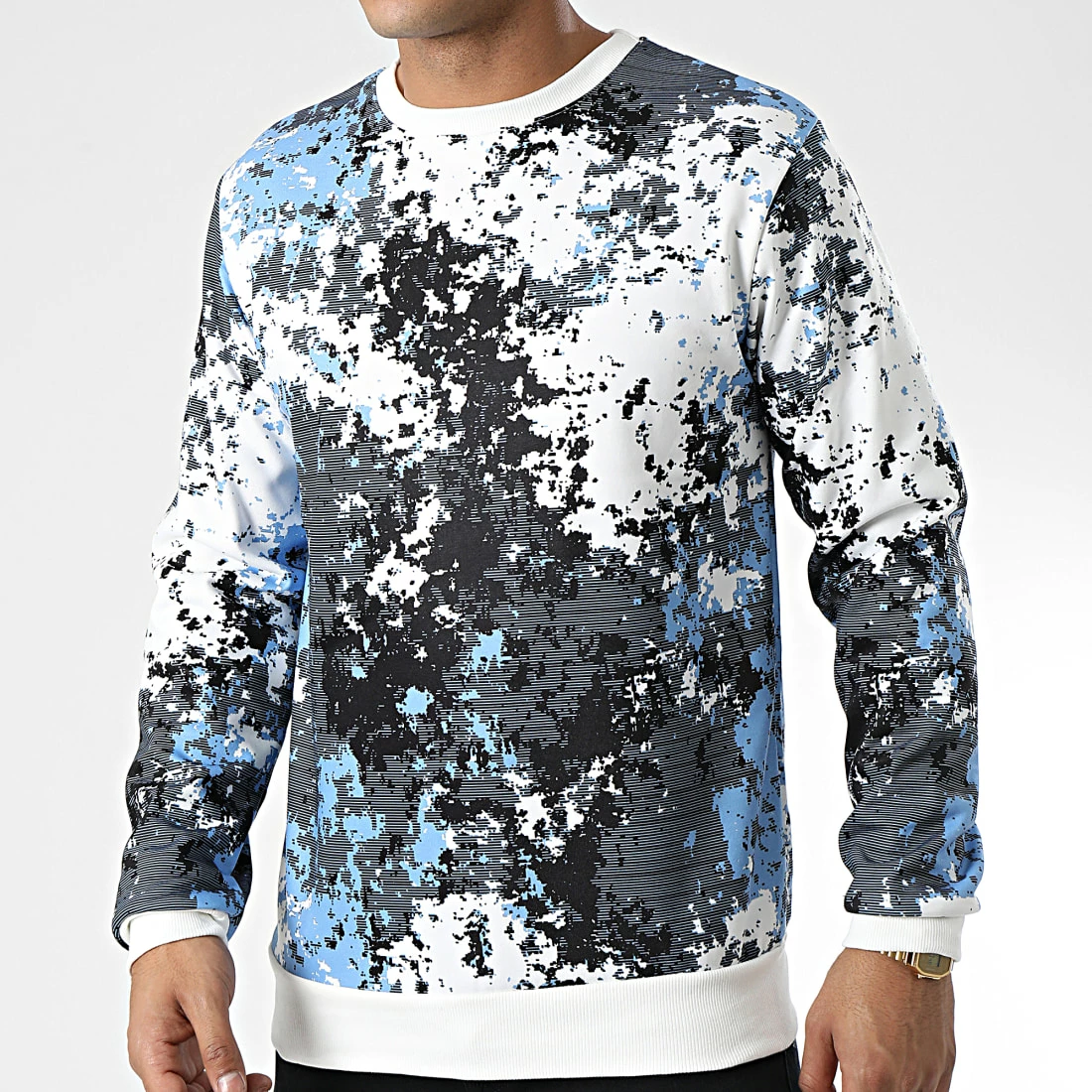 Meilleure affaire 💯 Sweat Crewneck SH-68 Blanc Bleu Clair de Uniplay 💯 3 Meilleure affaire 💯 Sweat Crewneck SH-68 Blanc Bleu Clair de Uniplay 💯